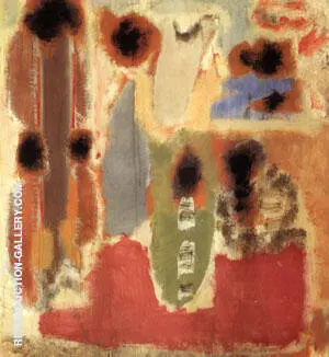 357 Untitled 1947 By Mark Rothko (Inspired By)