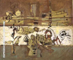 292 Untitled1947 By Mark Rothko (Inspired By)