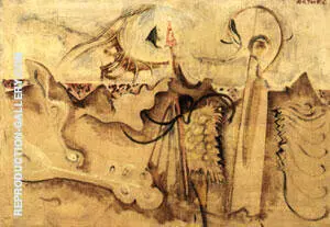 256 Untitled 1947 By Mark Rothko (Inspired By)