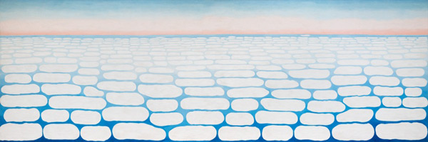 Sky Above Clouds IV 1965 by Georgia O'Keeffe | Oil Painting Reproduction