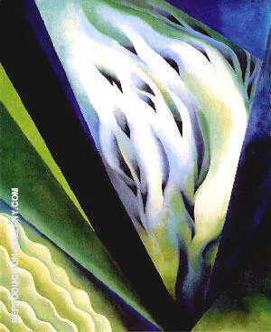 Blue and Green Music 1919 By Georgia O'Keeffe