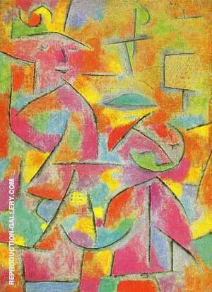 Aunt and Child By Paul Klee