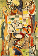 Teacup 1946 By Jackson Pollock (Inspired By)