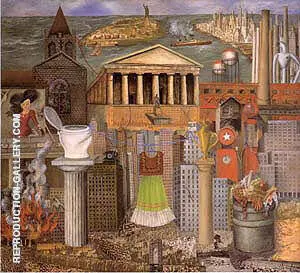 My Dress Hangs Here By Frida Kahlo