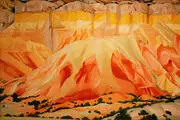 Red and Yellow Cliffs 1940 By Georgia O'Keeffe