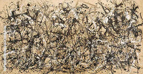 Autumn Rhythm Number 30 1950 By Jackson Pollock (Inspired By)