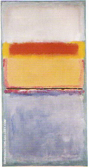No 10 Untitled 1952 By Mark Rothko (Inspired By)
