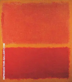 No 31 Yellow Stripe 1958 By Mark Rothko (Inspired By)