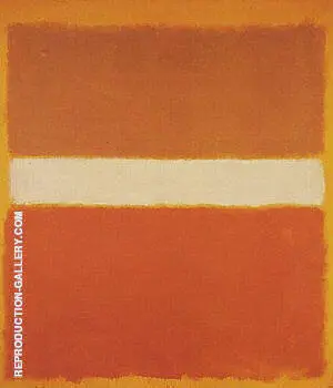 Ochre and Orange By Mark Rothko (Inspired By)