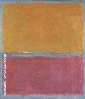Plum and Brown By Mark Rothko (Inspired By)