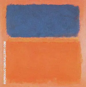 Blue Cloud By Mark Rothko (Inspired By)
