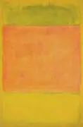 Untitled 1954 Lime By Mark Rothko (Inspired By)