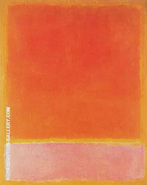 Untitled 1954 By Mark Rothko (Inspired By)