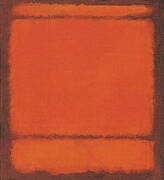 No 210 211 Orange By Mark Rothko (Inspired By)