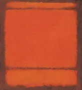 No 210 211 Orange By Mark Rothko (Inspired By)