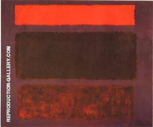 No 16 1960 by Mark Rothko (Inspired By) | Oil Painting Reproduction