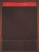 Untitled 1963 Browns with Red By Mark Rothko (Inspired By)