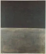 Black on Gray By Mark Rothko (Inspired By)