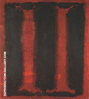 1962 Harvard Sketch By Mark Rothko (Inspired By)