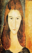 Portrait of Jeanne Hebuterne By Amedeo Modigliani
