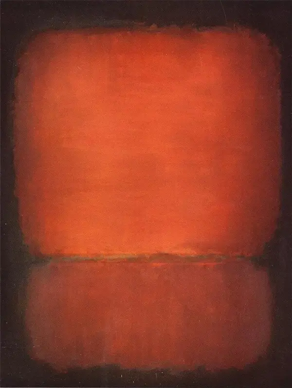 No 10 1958 By Mark Rothko (Inspired By)