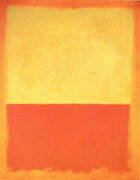 No 12 1954 Yellow Orange Red on Orange By Mark Rothko (Inspired By)