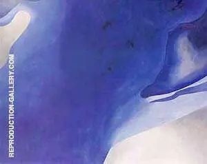 Blue B By Georgia O'Keeffe