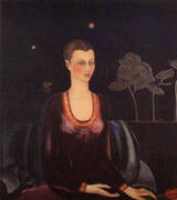Portrait of Alicia Galant 1927 By Frida Kahlo
