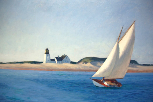The Long Leg by Edward Hopper | Oil Painting Reproduction