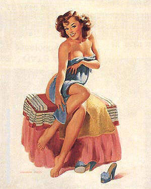 Sugar n Spice by Pin Ups | Oil Painting Reproduction