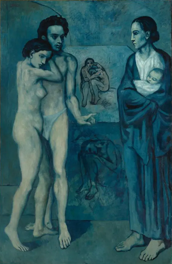 La Vie 1903 By Pablo Picasso