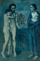 La Vie 1903 By Pablo Picasso