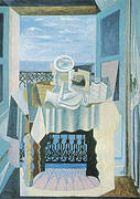 Open Window at St. Raphael 1919 By Pablo Picasso