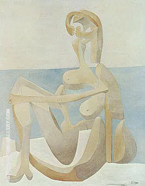 Seated Bather 1930 By Pablo Picasso