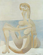 Seated Bather 1930 By Pablo Picasso