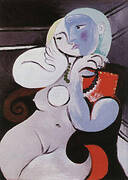 Nude Woman in a Red Armchair 1932 By Pablo Picasso