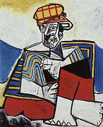 The Smoker 1953 By Pablo Picasso