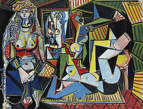 Women of Algiers, after Delacroix 1955 By Pablo Picasso
