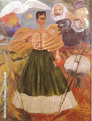 Marxism Will Give Health to the Sick 1954 By Frida Kahlo