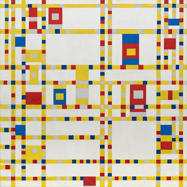 Oil Painting Reproductions of Piet Mondrian