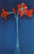 Amaryllis, 1910 By Piet Mondrian