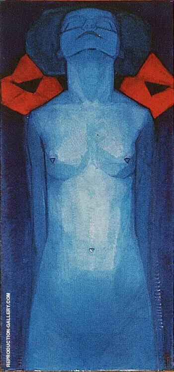 Evolution 1 By Piet Mondrian