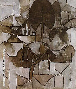 Landscape with Trees By Piet Mondrian