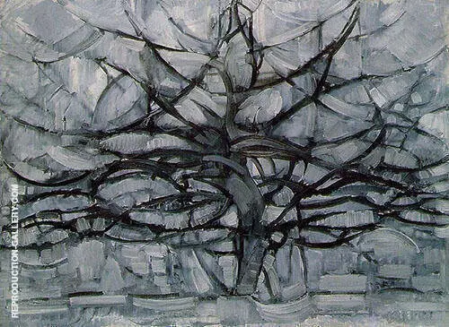 The Gray Tree 1912 By Piet Mondrian
