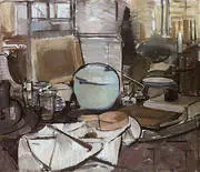 Still Life with Ginger Jar I By Piet Mondrian