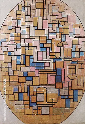 Tableau III, 1914 By Piet Mondrian