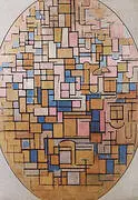 Tableau III, 1914 By Piet Mondrian
