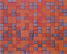 Composition Chequerboard Dark Colours 1919 By Piet Mondrian