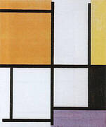 Composition, 1921 By Piet Mondrian