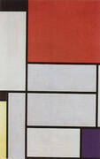 Tableau I, 1921 By Piet Mondrian